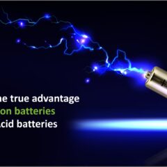 Decoding the True Advantage of Lithium-Ion Batteries over Lead Acid Batteries