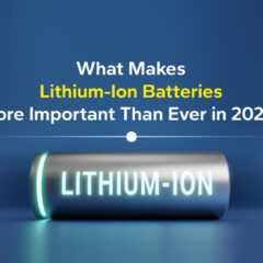 What Makes Lithium-Ion Batteries More Important Than Ever in 2023? 